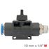 Pu Hose Fitting Valve 10mm X 1/4'm